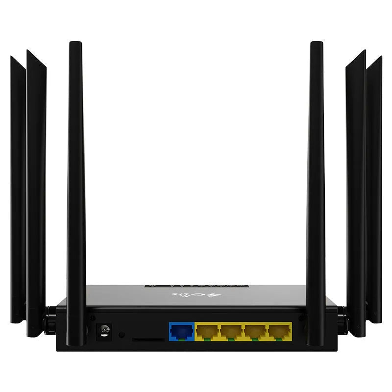Industrial iron box 4G router with dual antennas and compact 29.5cm design