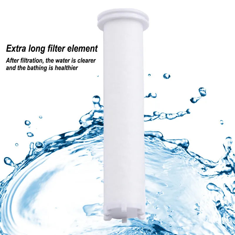 Dark matte hand-held shower head set with bracket and hose, five spray functions, ABS construction