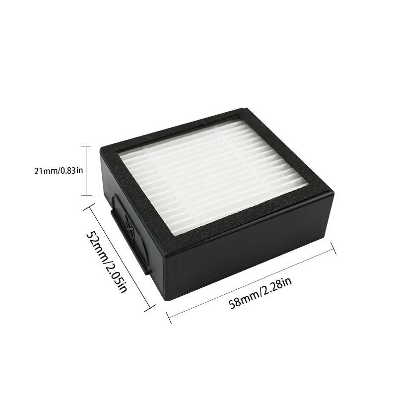 iRobot J7 J9 replacement accessories set with roller brush pair filter screen and side brush