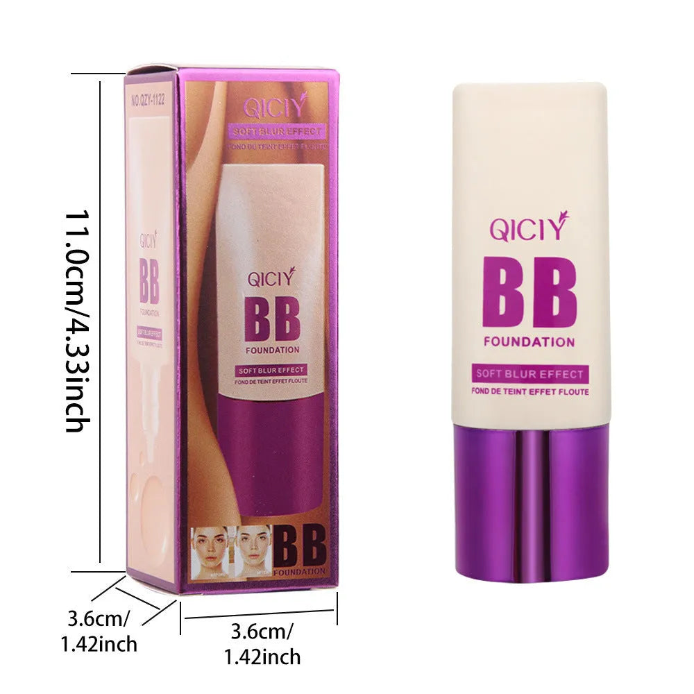 Feeding bottle liquid foundation concealer BB cream in ten colour shades