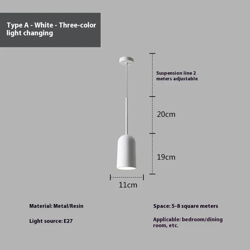 Retro creative chandelier hanging line lamp for living room dining room hotel homestay