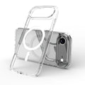 Transparent magnetic phone case for iPhone 17 series with TPU composite board construction