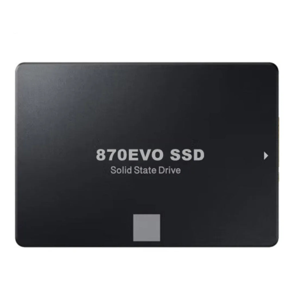 Samsung 870 EVO 2.5-inch SATA internal solid-state drive for PC and laptop storage upgrade.