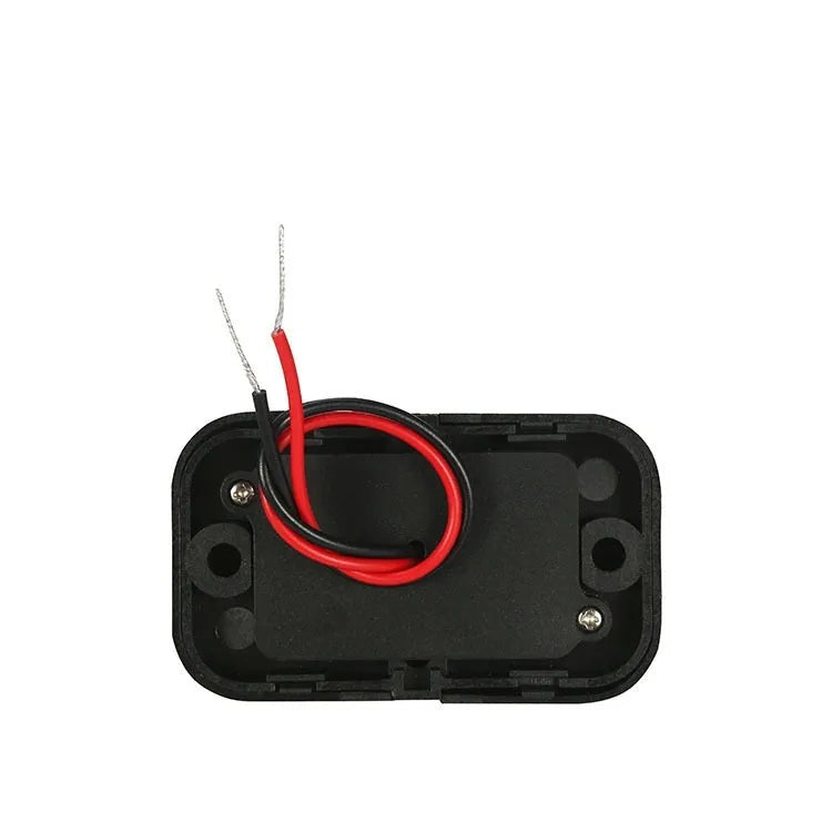 Black QC3.0 and PD3.0 car charger with TYPE-C interface for 36W vehicle charging