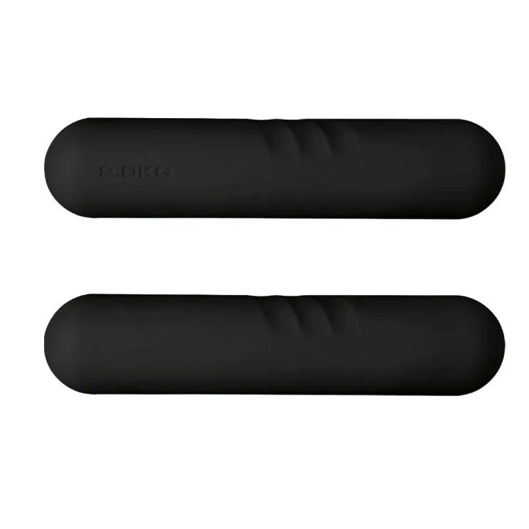 Silicone-edged hand-drawn dumbbell stick in a choice of colours and weights for fitness training.