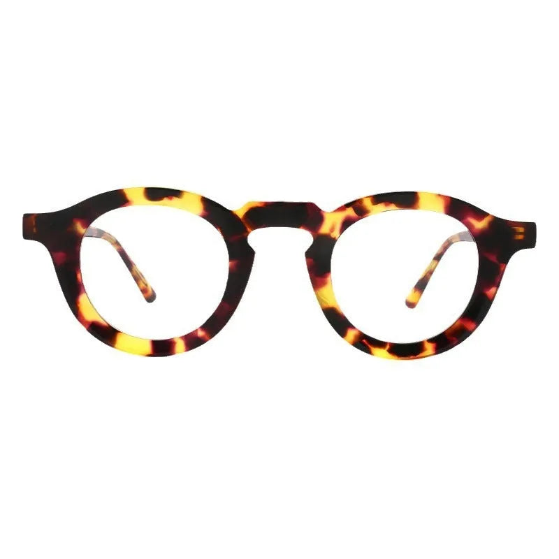 Men's hip-hop sunglasses with plate frame and colour stitching in box style