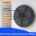 Wall-mounted smart boxing trainer sandbag with LED lights for martial arts practice