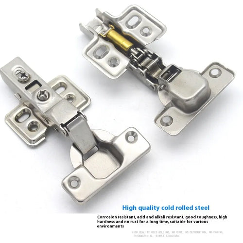 761 cold rolled steel hydraulic cabinet hinge with nickel plating and three bend specifications