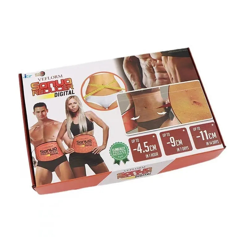 Hot compress waist support sauna massage belt for yoga and back support