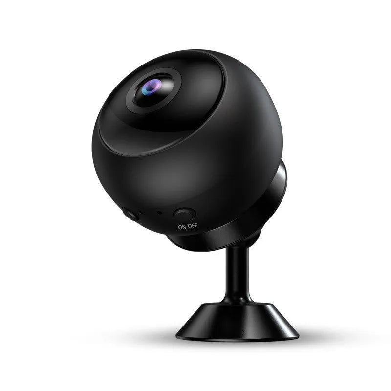 A12 wireless WIFI surveillance camera with ABS plastic housing and 3.6° lens