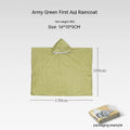 Orange portable disaster relief roof tent with emergency blanket, dimensions 240cm by 150cm