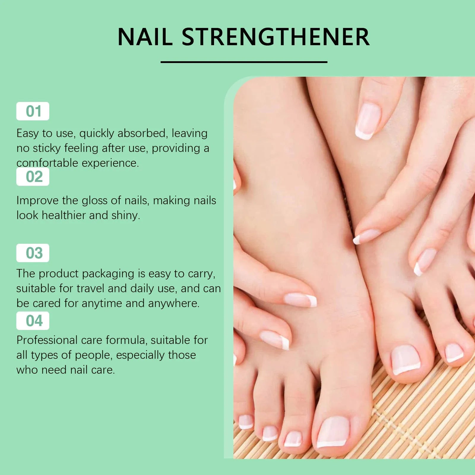 30ml bottle of clear nail nursing solution for daily nail care