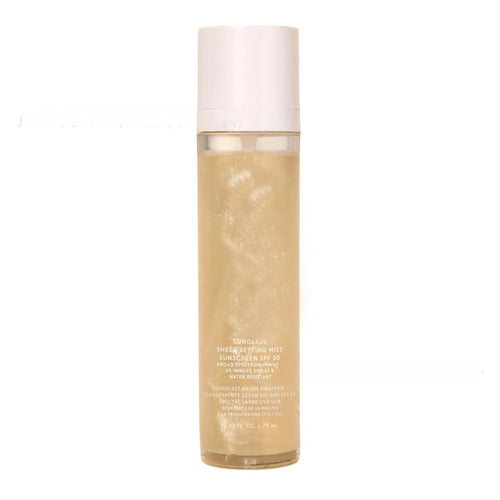 75ml moisturising toner spray bottle with light texture for makeup setting and daily hydration