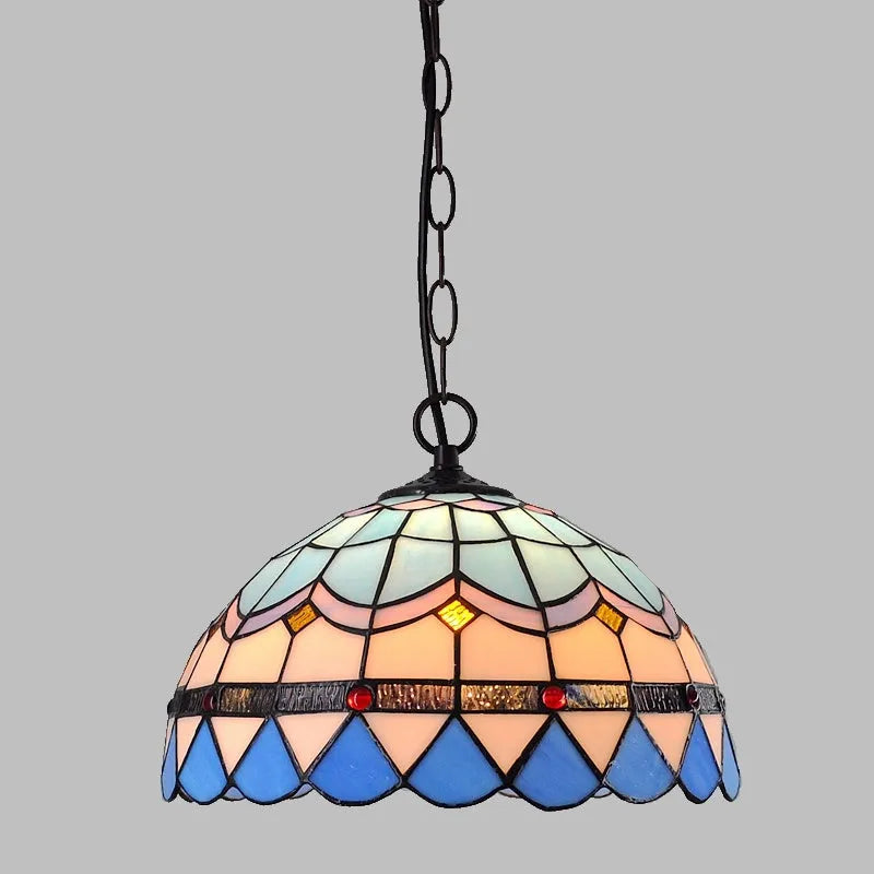 Coloured glaze European Baroque chandelier with abstract modelling style 2