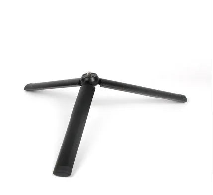 Black aluminium mobile phone tripod handheld stabilizer with PTZ head for smartphones