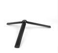 Black aluminium mobile phone tripod handheld stabilizer with PTZ head for smartphones