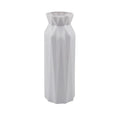 Simple drop-resistant melamine vase in grey, green, pink, or white with a 7.2cm base diameter.