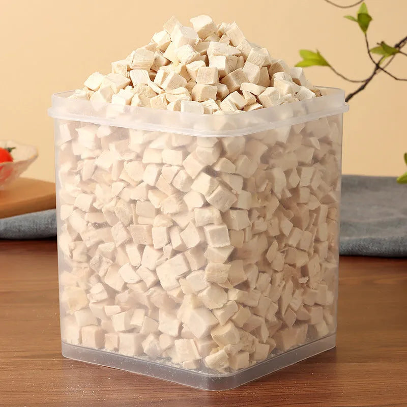 500g freeze-dried chicken breast pet snack barrel for cats and dogs with mixed flavour options