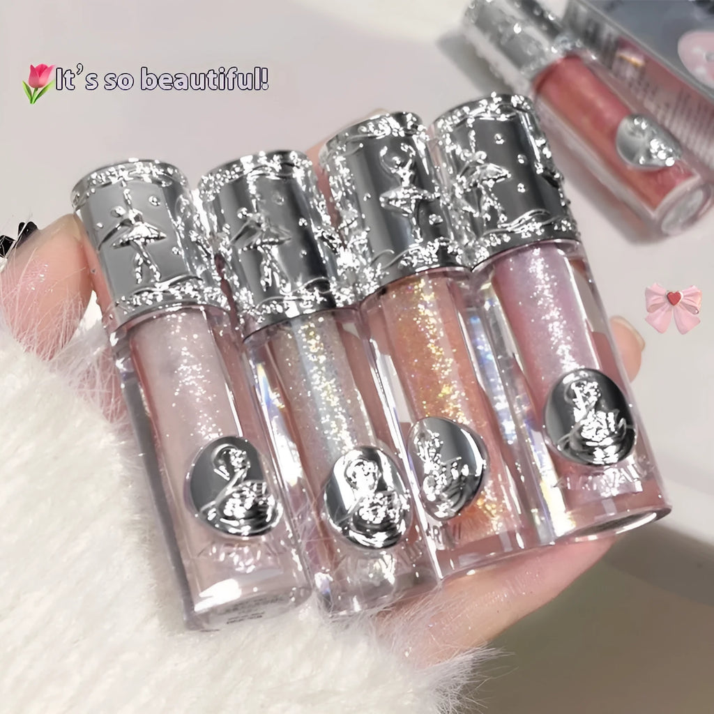 Ballet liquid eye shadow bottle in one of five shades: Star Man Sakura Field, Doll Logs, Butterfly Paradise, Nutcracker, or Pillow Fairy Tales.