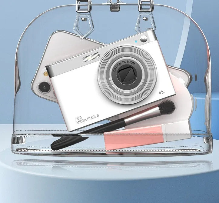 Student digital camera with retro CCD HD beauty mode in three colours