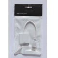 HDMI to VGA converter adapter with 0.3 metre black cable connecting to set-top box