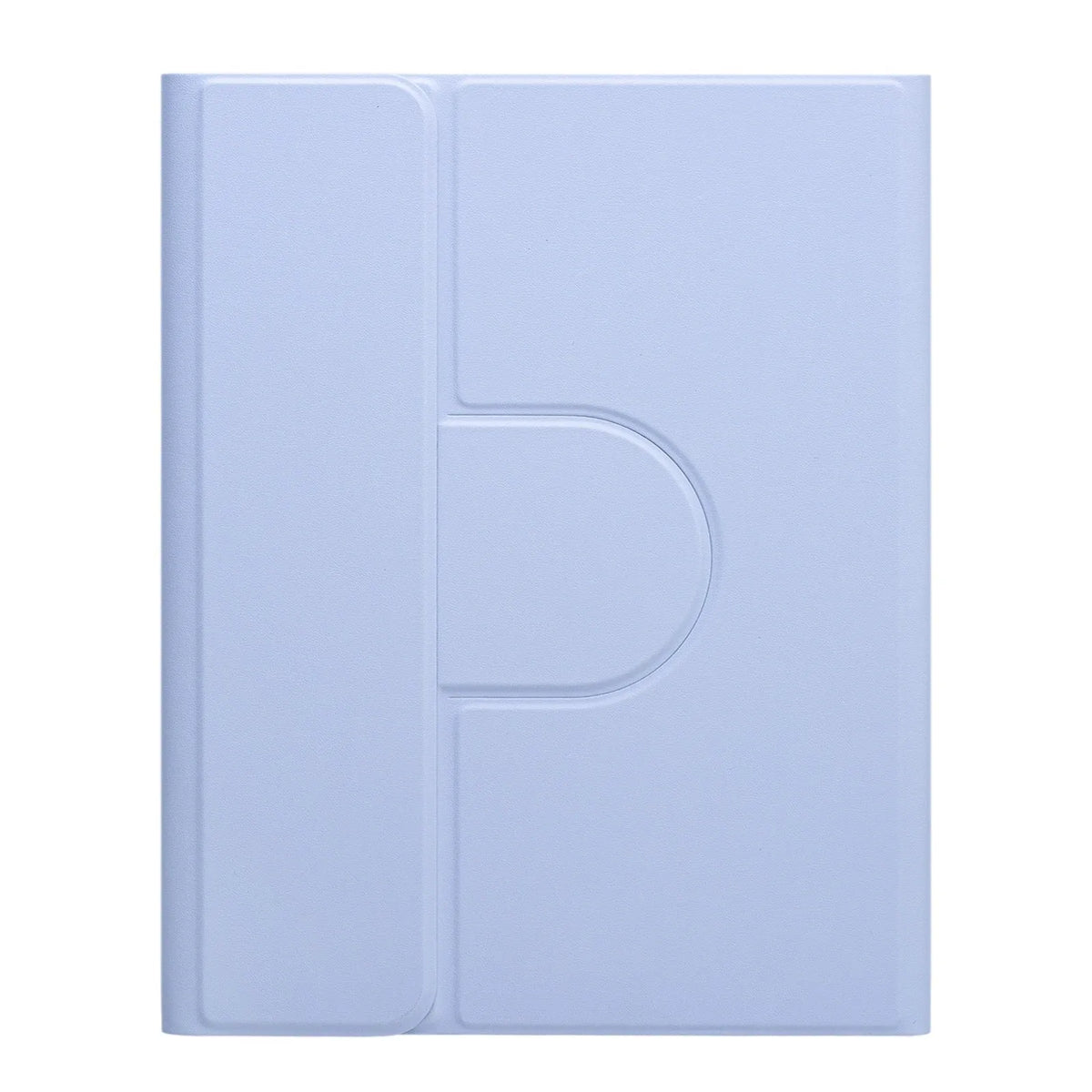 Acrylic rotating protective sleeve with pen slot for iPad keyboard case in black