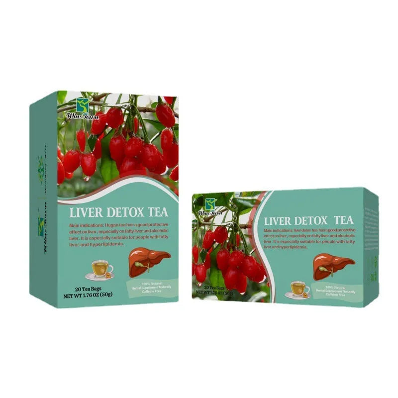 Box of 50g herb substitutional loose leaf tea with medicinal food homology ingredients.