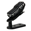 Black mini action camera with USB connection for outdoor sports recording