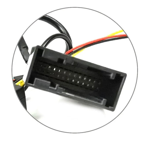 Black pure copper car camera conversion box for Volkswagen Skoda MIB hosts