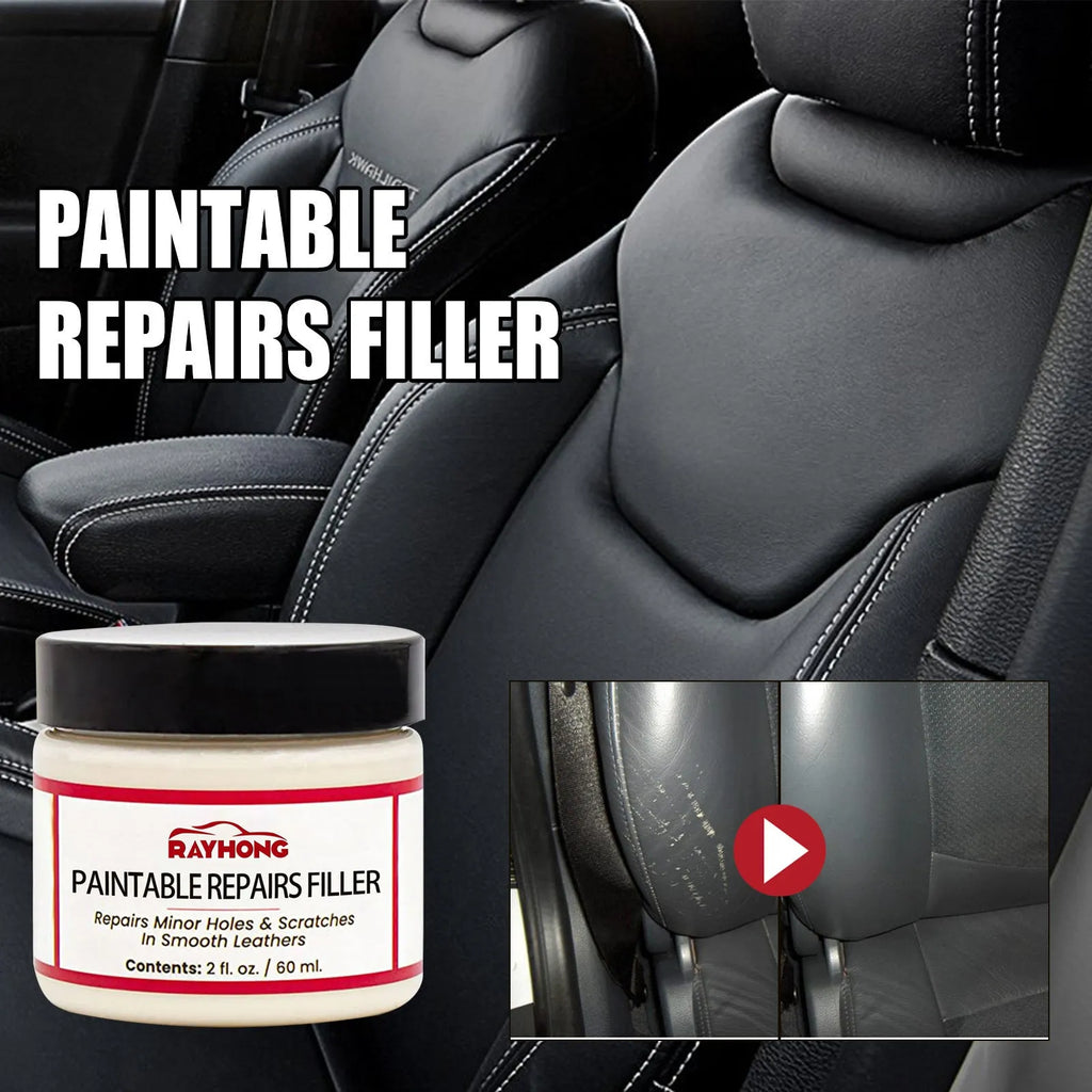 60ml leather repair paste tube for car seat and sofa scratch repair