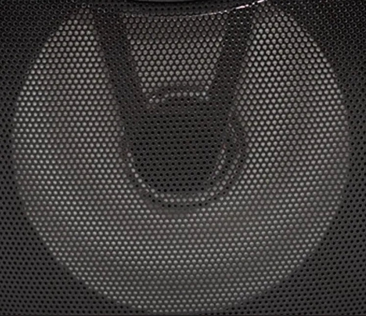 Portable Bluetooth speaker in black, blue or pink colours showing USB port for U disk or SD card playback
