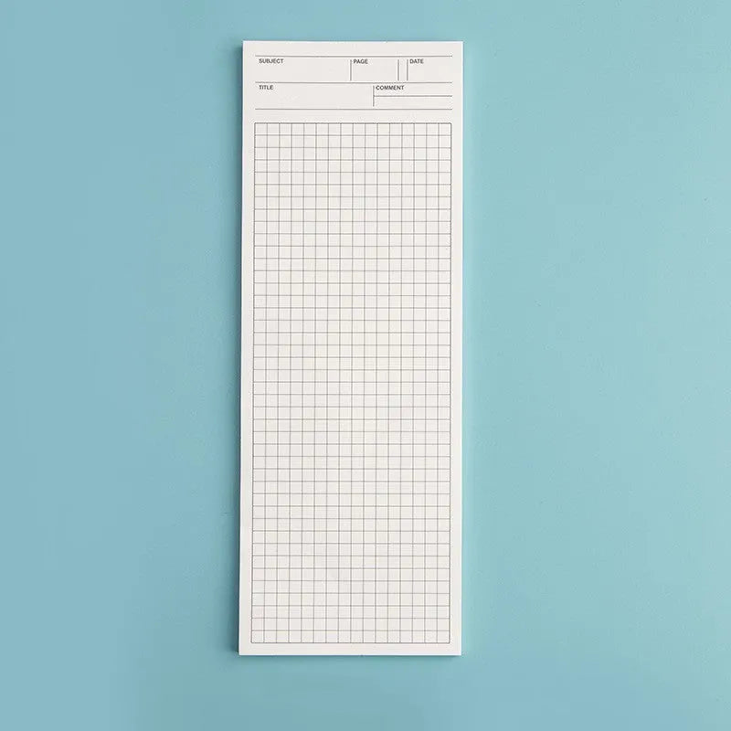 Ins Wind note book sticky pad with bear and bunny designs, 50 sheets, 91mm by 256mm