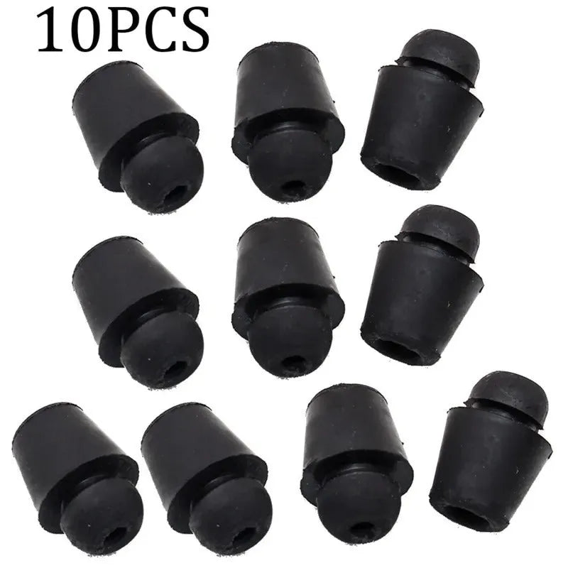 Ten X16 colour rubber automobile buffer clips for vibration reduction