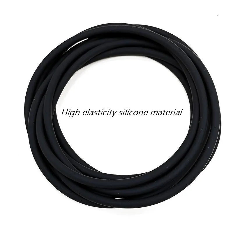 Black silicone Tesla Model 3 windshield roof sunroof seal strip measuring 285 cm