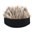 Wig hat with adjustable circumference 56-58cm, black coffee colour option