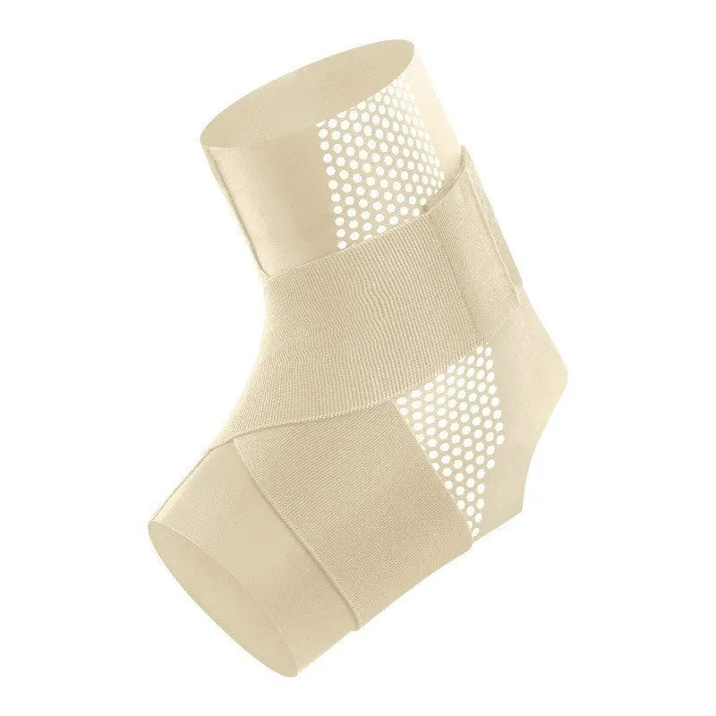Adjustable Lycra ankle support brace for sports protection in multiple sizes and colours