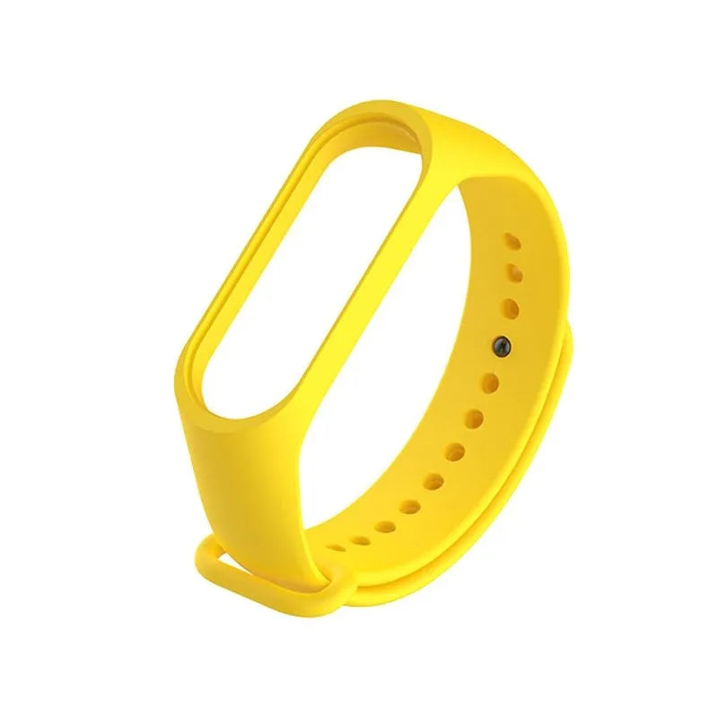 Silicone replacement bracelet for Xiaomi Mi Band 3 in multiple colour options