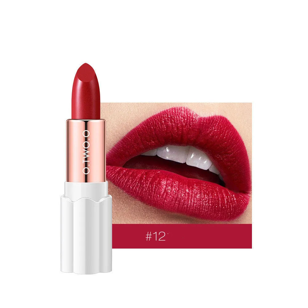 Matte plum lip gloss in shade with moisturising formula and smooth wand applicator