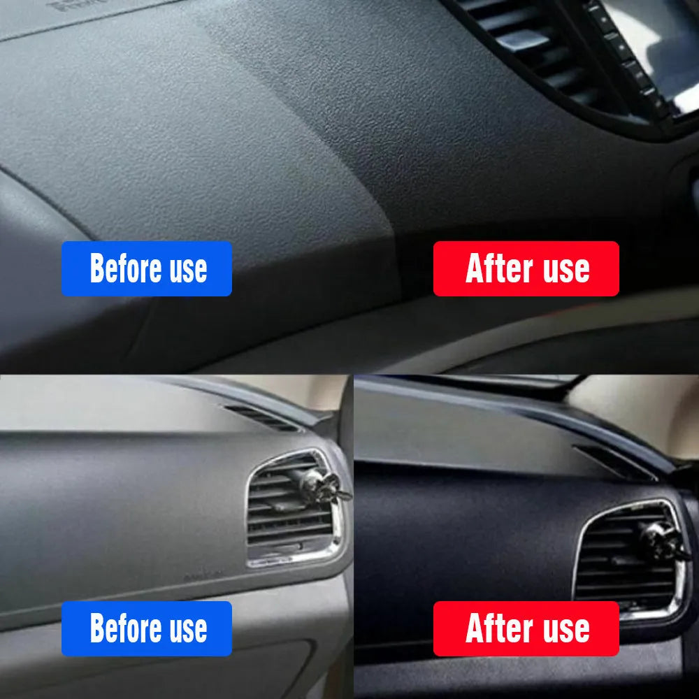 Plastic retreading agent in 30ml bottle for car trim restoration