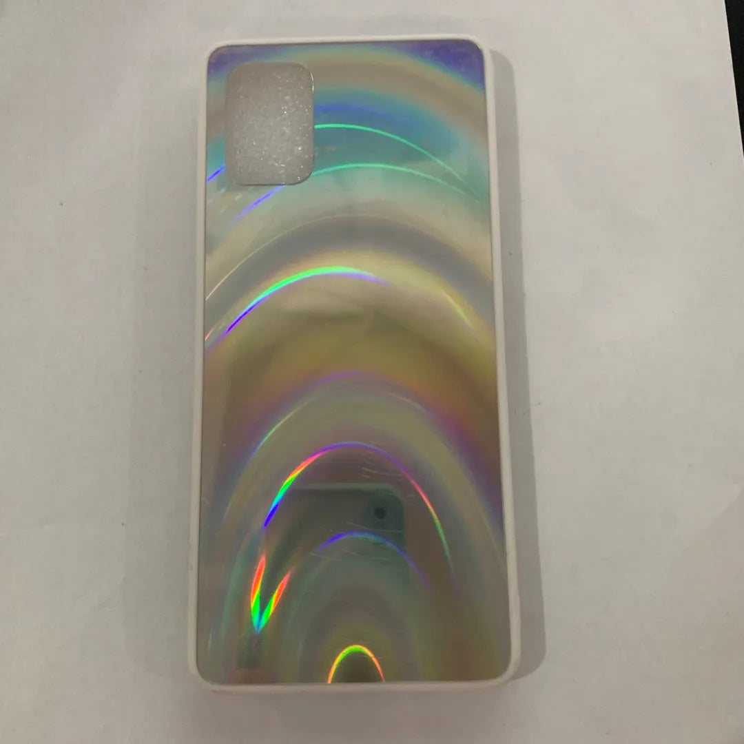 Marble pattern shockproof silicone phone case for Samsung Galaxy models on a table.