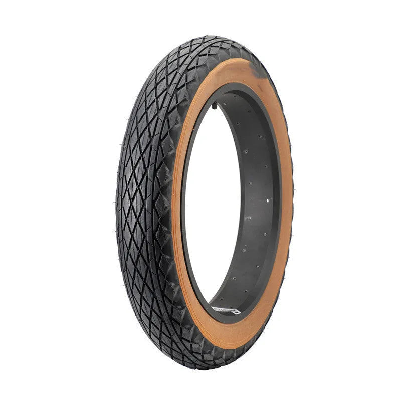 20x4.0 brown rubber tyre for electric beach car and snowmobile replacement