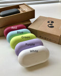 Bone conduction ear clip headset in macaron colours with Qualcomm chip and 20 metre range