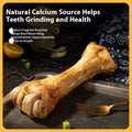 Large size dog molar rod chew toy for teeth cleaning and training, shown with medium and small sizes.