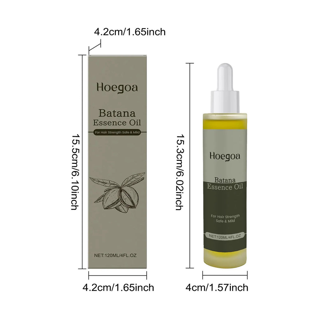 120ml bottle of Platthana Secret Hair Essential Oil for scalp massage treatment.