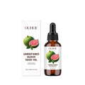 30ml bottle of guava seed skincare oil with a dropper.
