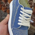 Plus size women's casual sports shoes with thick rubber soles and lace-up design in multiple colours