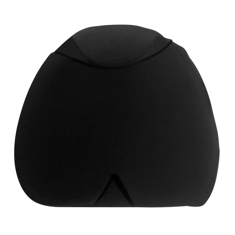 Solid colour cold compress head cap with fully enclosed design for cooling therapy