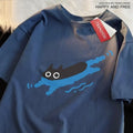Plus size cotton t-shirt in various colours for swimming and casual wear