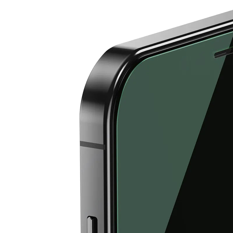 0.15mm full coverage tempered glass film for iPhone 12 series, transparent, pack of 2