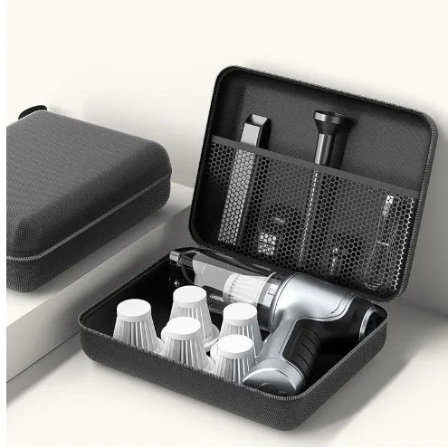 Brushless handheld vacuum cleaner with EVA storage bag for car and home cleaning with 12000Pa suction power